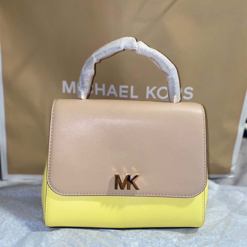 COPY - Michael Kors Mott medium leather satchel